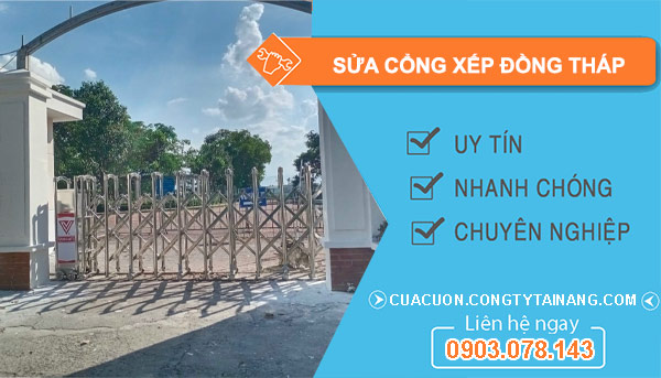 Sửa Cổng Xếp Đồng Tháp