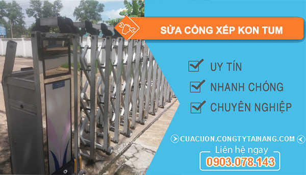 Sửa Cổng Xếp Kon Tum