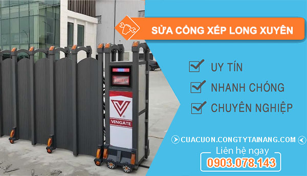 Sửa Cổng Xếp Long Xuyên