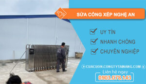 Sửa Cổng Xếp Nghệ An
