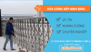 Sửa Cổng Xếp Ninh Bình