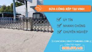 Sửa Cổng Xếp ở Vinh