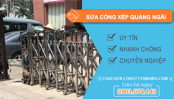 Sửa Cổng Xếp Quảng Ngãi
