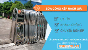 Sửa Cổng Xếp Rạch Giá