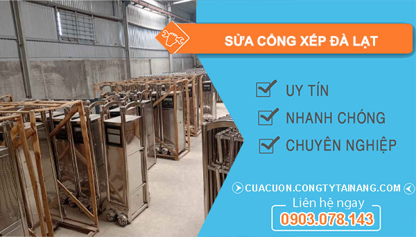Sửa Cổng Xếp Tại Đà Lạt