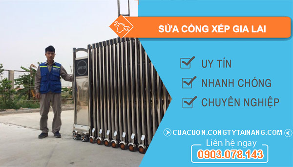 Sửa Cổng Xếp Tại Gia Lai