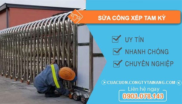 Sửa Cổng Xếp Tại Tam Kỳ