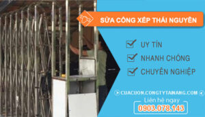 Sửa Cổng Xếp Tại Thái Nguyên