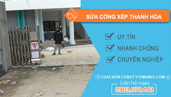 Sửa Cổng Xếp Tại Thanh Hóa