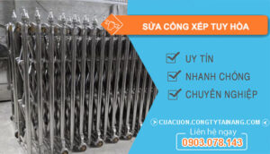 Sửa Cổng Xếp Tại Tuy Hòa