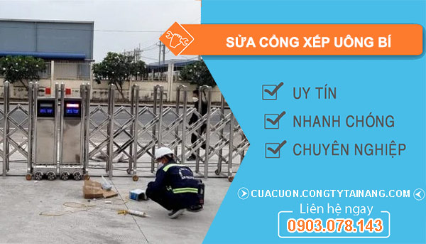 Sửa Cổng Xếp Tại Uông Bí