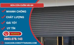 sửa cửa cuốn hải an
