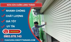 sửa cửa cuốn long thành