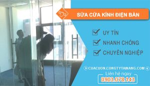Sửa Cửa Kính Điện Bàn