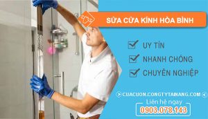 Sửa Cửa Kính Hòa Bình