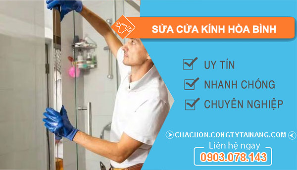 Sửa Cửa Kính Hòa Bình