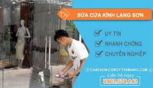Sửa Cửa Kính Lạng Sơn
