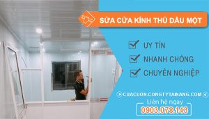 Sửa Cửa Kính tại Thủ Dầu Một