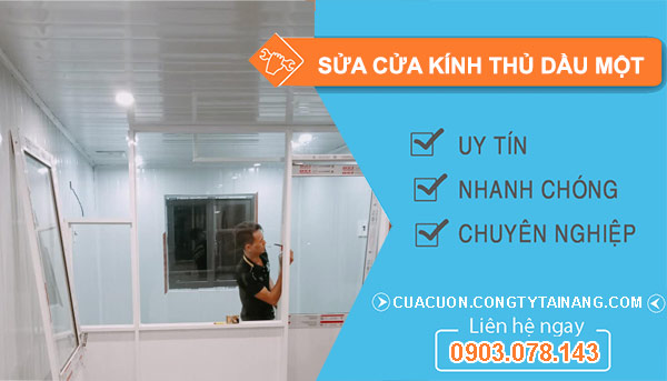 Sửa Cửa Kính tại Thủ Dầu Một