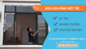 Sửa Cửa Kính Tại Việt Trì