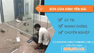Sửa Cửa Kính tại Yên Bái