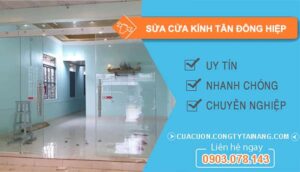 sửa cửa kính tân đông hiệp