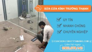 sửa cửa kính trường thạnh