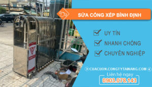Thợ Sửa Cổng Xếp Bình Định