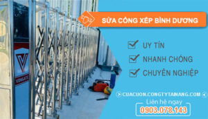 Thợ Sửa Cổng Xếp Bình Dương