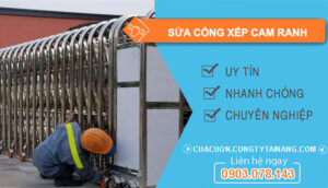 Thợ Sửa Cổng Xếp Cam Ranh