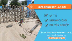 Thợ Sửa Cổng Xếp Lào Cai