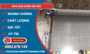 thợ sửa cửa cuốn hồ cốc