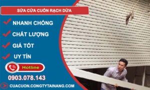 thợ sửa cửa cuốn rạch dừa
