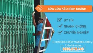 thợ sửa cửa kéo bình khánh