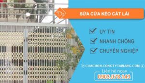 thợ sửa cửa kéo cát lái