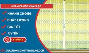 thợ sửa cửa kéo xuân lộc