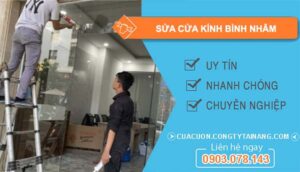 thợ sửa cửa kính bình nhâm