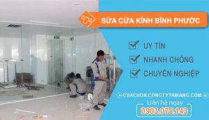 thợ Sửa Cửa Kính Bình Phước