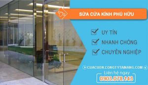 thợ sửa cửa kính phú hữu