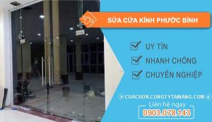 thợ sửa cửa kính phước bình