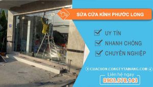 thợ sửa cửa kính phước long