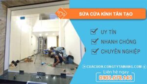 thợ sửa cửa kính tân tạo