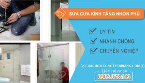 thợ sửa cửa kính tăng nhơn phú