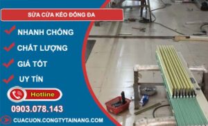 dịch vụ sửa cửa kéo đống đa