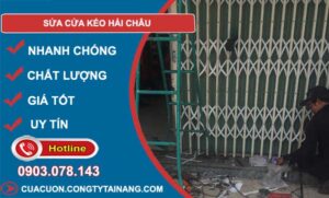 dịch vụ sửa cửa kéo hải châu