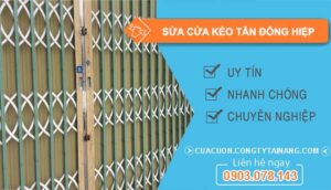 dịch vụ sửa cửa kéo tân đông hiệp