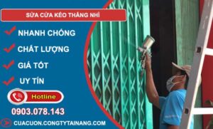 dịch vụ sửa cửa kéo thắng nhi