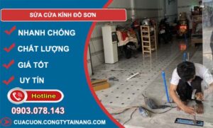 dịch vụ sửa cửa kính đồ sơn