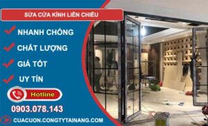 dịch vụ sửa cửa kính liên chiểu