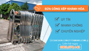Sửa Cổng Xếp Khánh Hòa